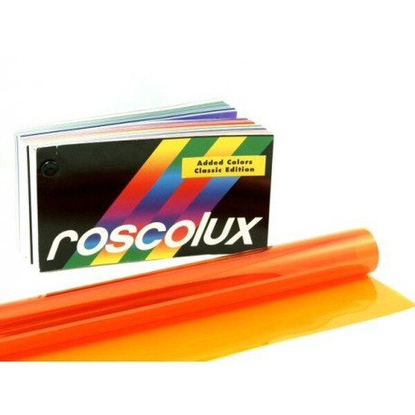 Rosco Roscolux 15 Deep Straw Gel 24" x 25' Gel Roll (Roscolux Roll R15)